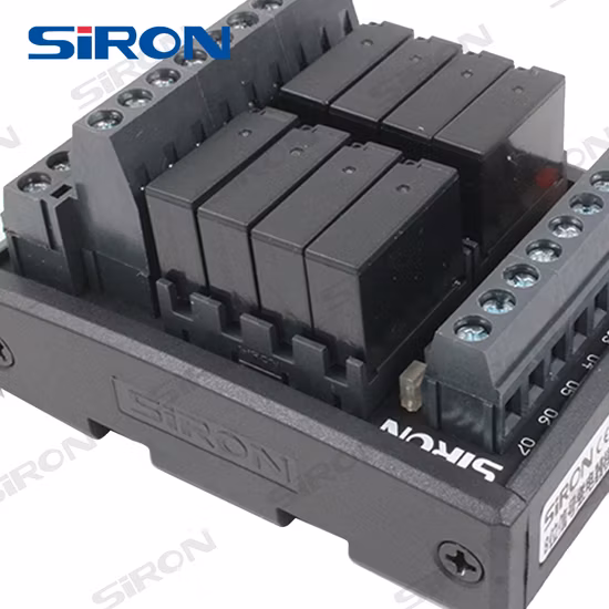 Релейный модуль ПЛК Siron Y441 с широкой базой, 8-разрядный релейный модуль сигнала